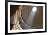 Italy, Rome, Pantheon interior with shaft of light.-Merrill Images-Framed Photographic Print