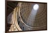 Italy, Rome, Pantheon interior with shaft of light.-Merrill Images-Framed Photographic Print