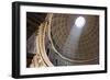 Italy, Rome, Pantheon interior with shaft of light.-Merrill Images-Framed Photographic Print