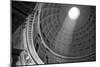 Italy, Rome, Pantheon interior with shaft of light.-Merrill Images-Mounted Photographic Print