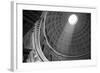 Italy, Rome, Pantheon interior with shaft of light.-Merrill Images-Framed Photographic Print