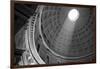 Italy, Rome, Pantheon interior with shaft of light.-Merrill Images-Framed Photographic Print