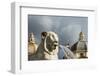 Italy, Rome. Piazza del Popolo, Fontana dei Leoni (Fountain of Lions), by Giuseppe Valadier (1828).-Alison Jones-Framed Photographic Print