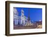 Italy, Rome, Piazza Navona and Sant'Agnese in Agone Church at Dawn-Rob Tilley-Framed Photographic Print