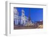 Italy, Rome, Piazza Navona and Sant'Agnese in Agone Church at Dawn-Rob Tilley-Framed Photographic Print
