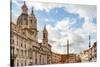 Italy, Rome. Piazza Navona, looking north.-Alison Jones-Stretched Canvas