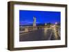 Italy, Rome, Ponte Sant'Angelo at Dawn, also Called St. Peters Bridge-Rob Tilley-Framed Photographic Print