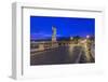 Italy, Rome, Ponte Sant'Angelo at Dawn, also Called St. Peters Bridge-Rob Tilley-Framed Photographic Print