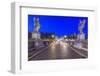 Italy, Rome, Ponte Sant'Angelo at Dawn-Rob Tilley-Framed Photographic Print