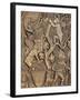 Italy, Rome, Roman Marble Sarcophagus with Relief Depicting Nuptial Rite, Cupids Harvesting Grapes-null-Framed Giclee Print