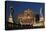 Italy. Rome. Saint Angelo Bridge and Hadrian's Mausoleum-null-Stretched Canvas