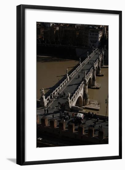 Italy. Rome. Saint Angelo Bridge-null-Framed Giclee Print
