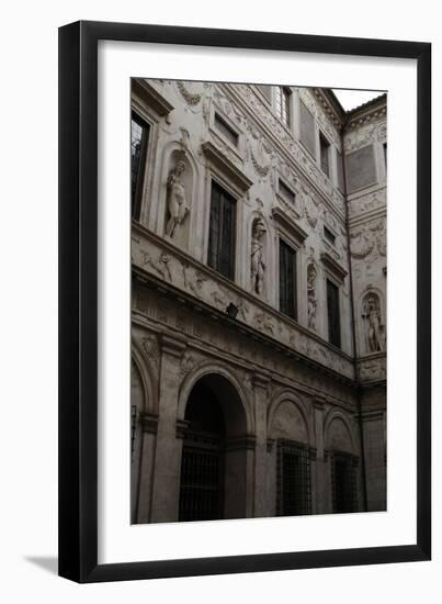 Italy, Rome, Spada's Palace-Francesco Borromini-Framed Giclee Print