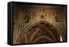 Italy. Rome. the Basilica of Saint Clement. St. Catherine Chapel. the Annunciation. Fresco by Masol-Tommaso Masolino Da Panicale-Framed Stretched Canvas