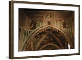 Italy. Rome. the Basilica of Saint Clement. St. Catherine Chapel. the Annunciation. Fresco by Masol-Tommaso Masolino Da Panicale-Framed Photographic Print