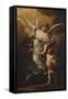 Italy, Rome, the Guardian Angel-null-Framed Stretched Canvas