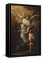 Italy, Rome, the Guardian Angel-null-Framed Stretched Canvas