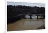 Italy. Rome. Tiber River from Castel Sant'Angelo-null-Framed Giclee Print