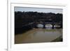 Italy. Rome. Tiber River from Castel Sant'Angelo-null-Framed Giclee Print