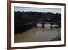 Italy. Rome. Tiber River from Castel Sant'Angelo-null-Framed Giclee Print