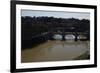 Italy. Rome. Tiber River from Castel Sant'Angelo-null-Framed Giclee Print