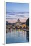 Italy, Rome, Tiber River Sunset-Rob Tilley-Framed Photographic Print