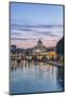 Italy, Rome, Tiber River Sunset-Rob Tilley-Mounted Photographic Print