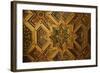 Italy, Rome, Trastevere, ornate gold ceiling in cathedral.-Merrill Images-Framed Photographic Print