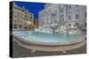 Italy, Rome, Trevi Fountain at dawn-Rob Tilley-Stretched Canvas