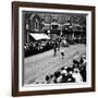 Italy's Dorando Pietri in Action During the Marathon Race at the 1908 Olympic Games-null-Framed Premium Photographic Print