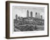 Italy San Gimignano-null-Framed Art Print