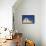 Italy, Sardinia, Gavoi. the Bell and Cross of an Old Church, Backed by a Blue Sky-Alida Latham-Framed Stretched Canvas displayed on a wall