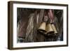 Italy, Sardinia, Mamoiada. Close-Up of the Metal Bells on a Traditional Pagan Mamuthone Costume-Alida Latham-Framed Photographic Print