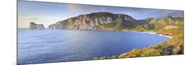 Italy, Sardinia, Masua, and in the Background the Pan Di Zuchero-Alessandro Carboni-Mounted Photographic Print