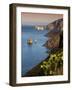 Italy, Sardinia, Nebida, Coastline, Sea, Dusk, Europe, South Island, West Coast, Scenery-Steffen Beuthan-Framed Photographic Print