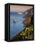 Italy, Sardinia, Nebida, Coastline, Sea, Dusk, Europe, South Island, West Coast, Scenery-Steffen Beuthan-Framed Stretched Canvas