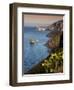 Italy, Sardinia, Nebida, Coastline, Sea, Dusk, Europe, South Island, West Coast, Scenery-Steffen Beuthan-Framed Photographic Print