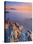 Italy, Sardinia, Olbia-Tempio District, Budoni, Coastline and Tavolara Island-Francesco Iacobelli-Stretched Canvas