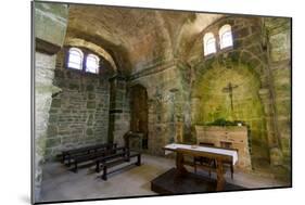 Italy, Sardinia, Oristano. the Apse and Pews of the Church of San Giovanni-Alida Latham-Mounted Photographic Print