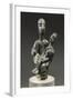 Italy, Sardinia Region, Bronze Statuette known as Mother with Child, from Urzulei-null-Framed Giclee Print