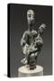 Italy, Sardinia Region, Bronze Statuette known as Mother with Child, from Urzulei-null-Stretched Canvas