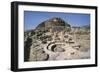 Italy, Sardinia Region, Province Medio Campidano, Su Nuraxi at Barumini, Nuraghic Ruins-null-Framed Giclee Print