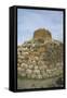 Italy, Sardinia Region, Sassari Province, Torralba, Nuraghe Sant'Antine-null-Framed Stretched Canvas