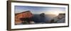Italy, Sardinia, Sassari District, Alghero, Capo Caccia, Characteristic White Cliffs of Capo Caccia-Francesco Iacobelli-Framed Photographic Print