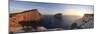 Italy, Sardinia, Sassari District, Alghero, Capo Caccia, Characteristic White Cliffs of Capo Caccia-Francesco Iacobelli-Mounted Photographic Print
