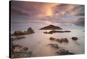 Italy, Sardinia, Teulada,The Small Island of Campionna-Alessandro Carboni-Stretched Canvas