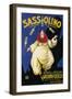 Italy - Sassolino Liquore da Dessert Promotional Poster-Lantern Press-Framed Art Print