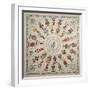 Italy, Scarf Depicting Coat of Arms of Cavalry Regiment-null-Framed Giclee Print