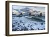 Italy, Sicily, Acitrezza Cliff in a Winter Storm-Salvo Orlando-Framed Photographic Print