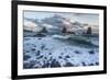 Italy, Sicily, Acitrezza Cliff in a Winter Storm-Salvo Orlando-Framed Photographic Print